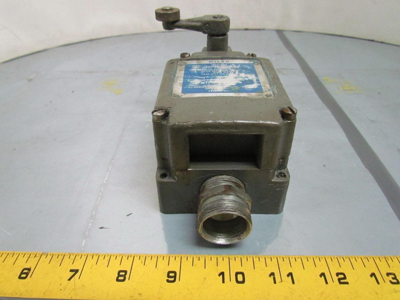 Micro 301LS1 18PA3 Precision Limit Switch 120/240/480 VAC