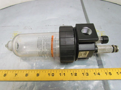 Parker 07L31FE 150 PSI Pneumatic Lubricator 1/2" NPTF Ports