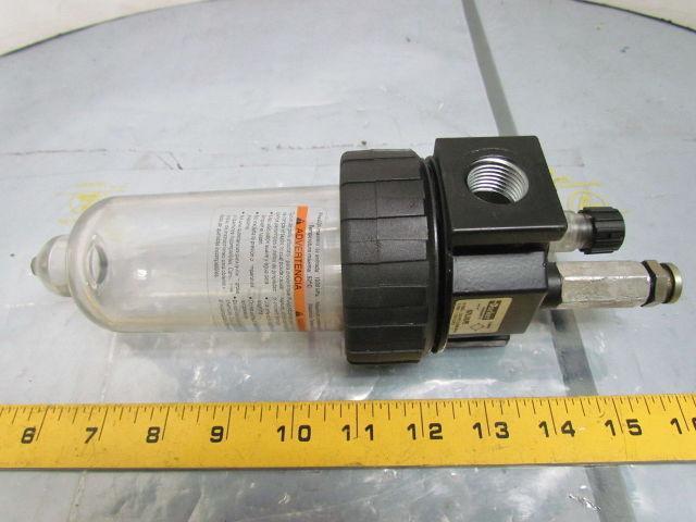 Parker 07L31FE 150 PSI Pneumatic Lubricator 1/2" NPTF Ports