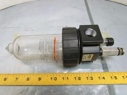 Parker 07L31FE 150 PSI Pneumatic Lubricator 1/2" NPTF Ports