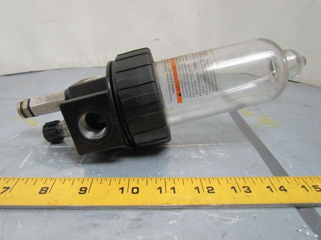 Parker 07L31FE 150 PSI Pneumatic Lubricator 1/2" NPTF Ports