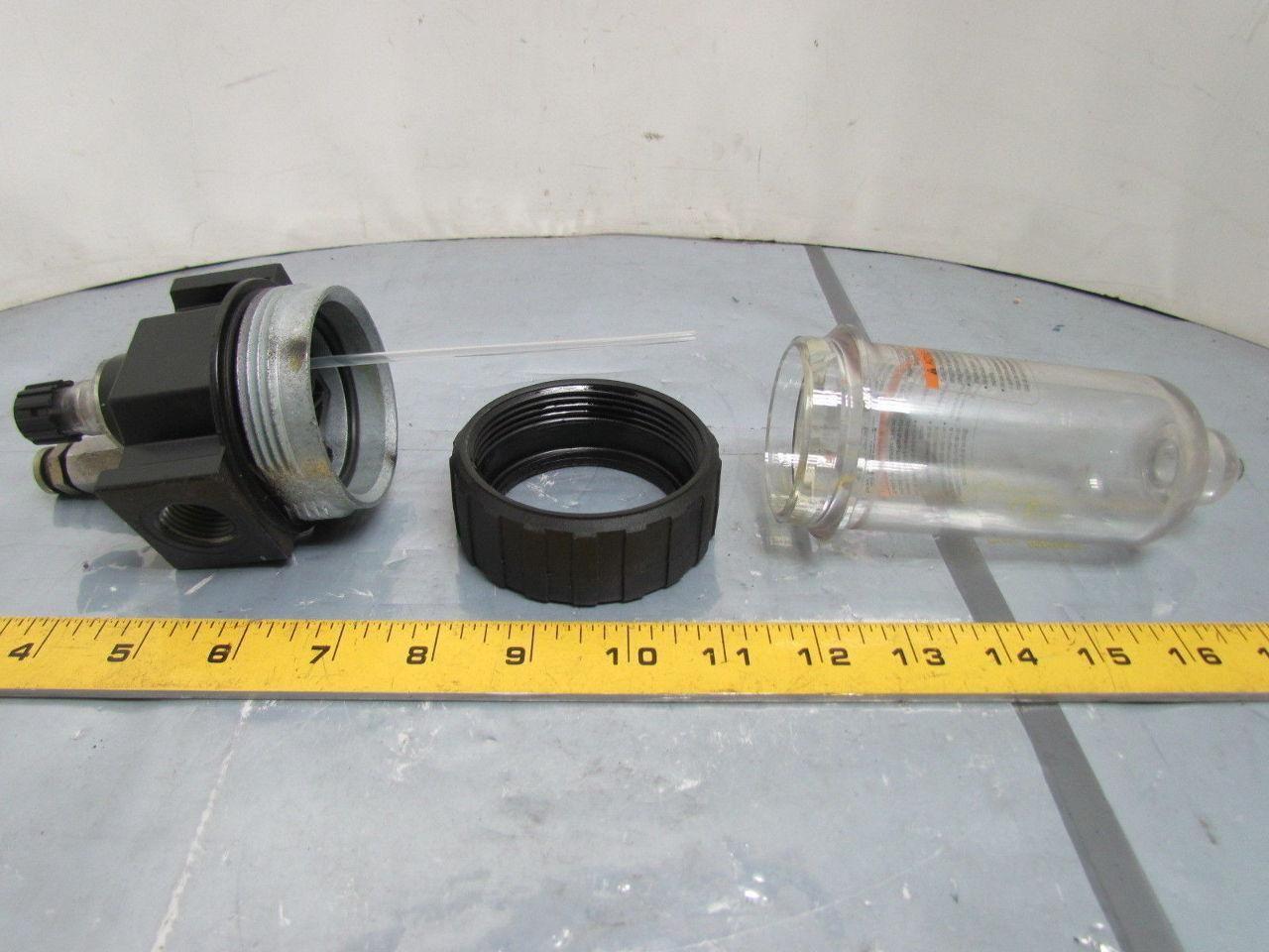 Parker 07L31FE 150 PSI Pneumatic Lubricator 1/2" NPTF Ports