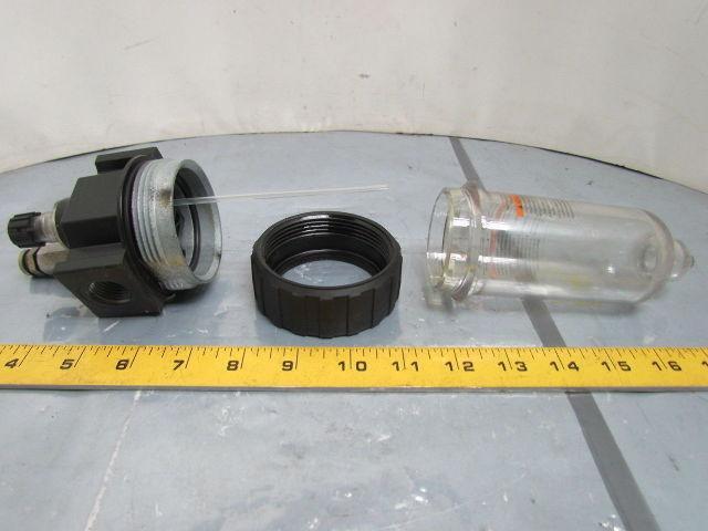 Parker 07L31FE 150 PSI Pneumatic Lubricator 1/2" NPTF Ports