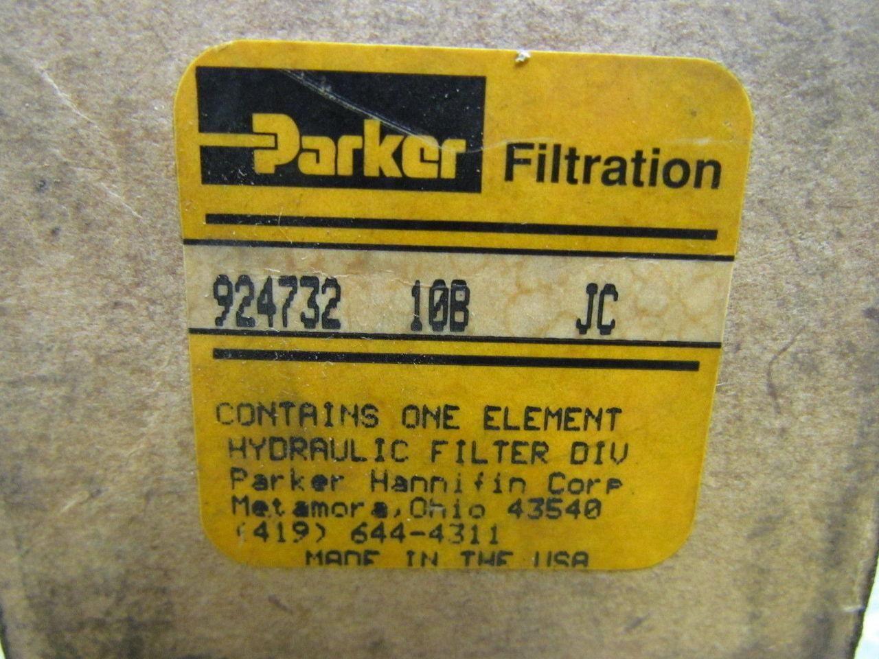 Parker 924732 10B JC Hydraulic Filter Element