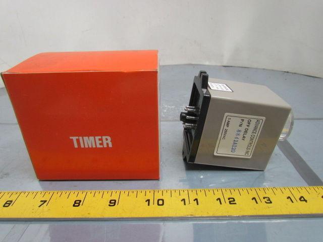 ACI 104245 8841A120 Off Delay Timer 5 Amp 250VAC NIB