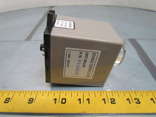ACI 104245 8841A120 Off Delay Timer 5 Amp 250 VAC NEW