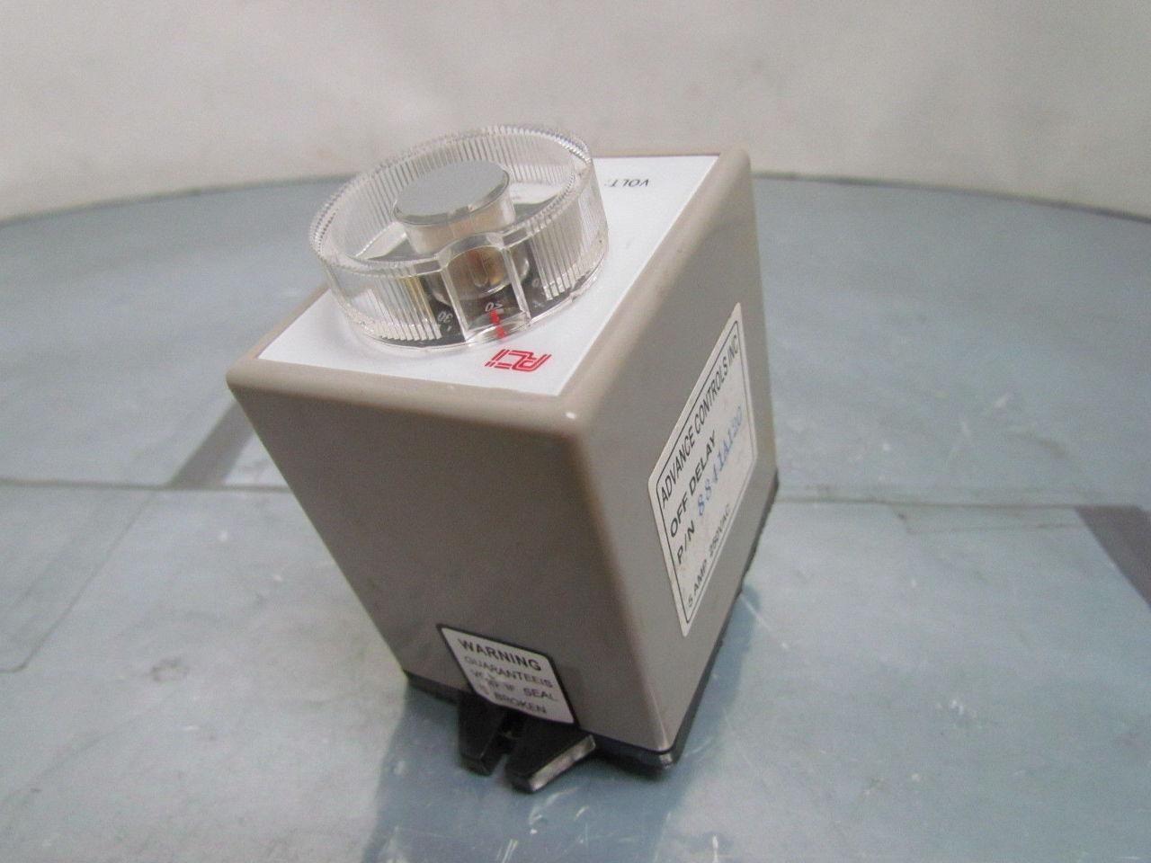 ACI 104245 8841A120 Off Delay Timer 5 Amp 250 VAC NEW