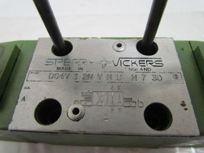 Vickers DG4V-3-2N-VM-U-H7-30 Directional Solenoid Valve CETOP 3, D03