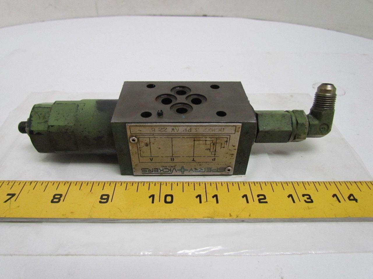 Vickers DGMX2-3-PP-AW-22-B Pressure Reducing SystemStak Valve ISO 4401-03, D03