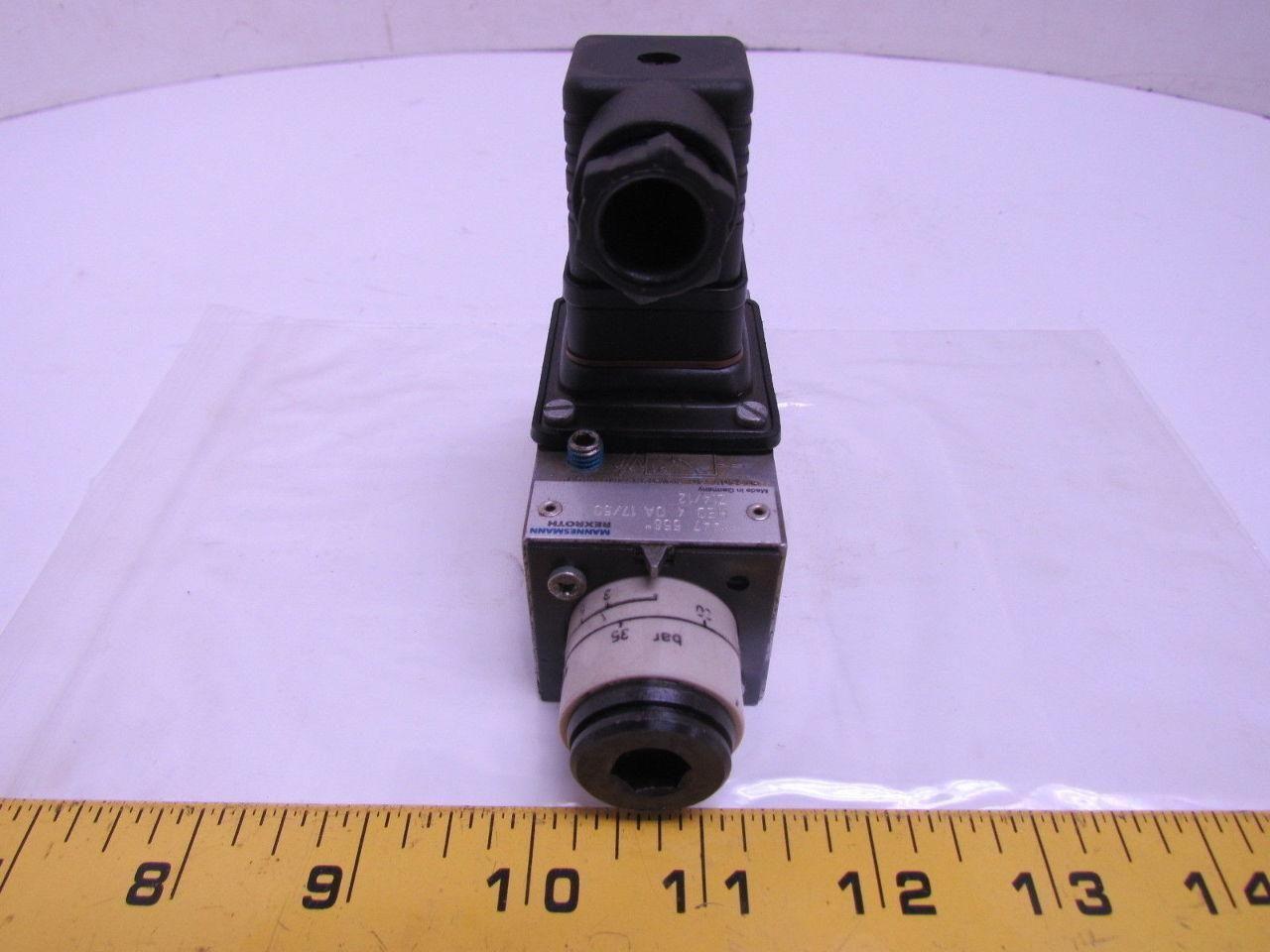 Rexroth HED4OA17/50Z14/12 447 558 Hydraulic Valve