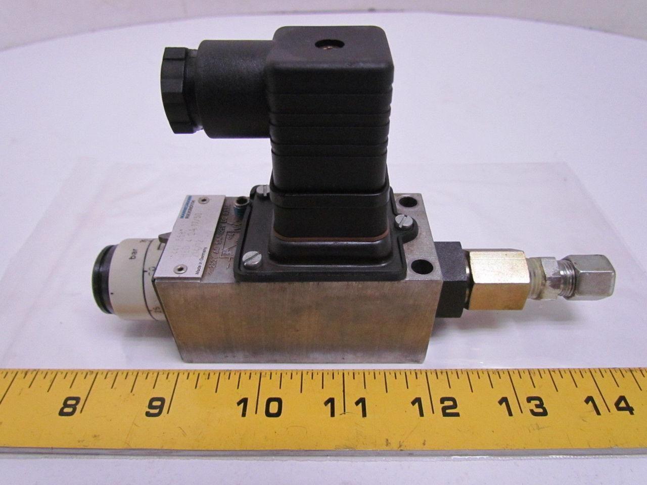 Rexroth HED4OA17/50Z14/12 447 558 Hydraulic Valve