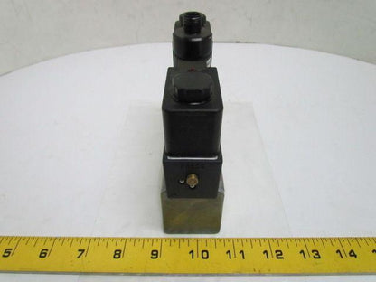 Rexroth Ceram GT-010062-00909 Double Solenoid Valve 4-Pin 24VDC ISO Sz 1