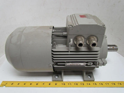 Siemens 1LA7107-4AA60-Z Brake Motor 3.4kw 4.5Hp 1720rpm 460VAC 3PH 100L Frame