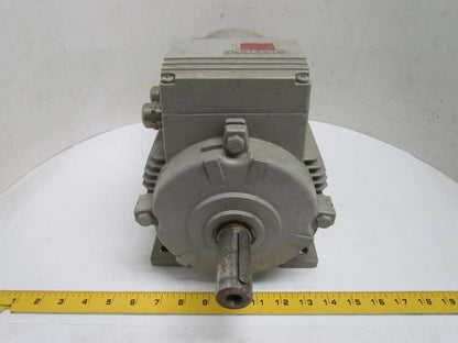 Siemens 1LA7107-4AA60-Z Brake Motor 3.4kw 4.5Hp 1720rpm 460VAC 3PH 100L Frame