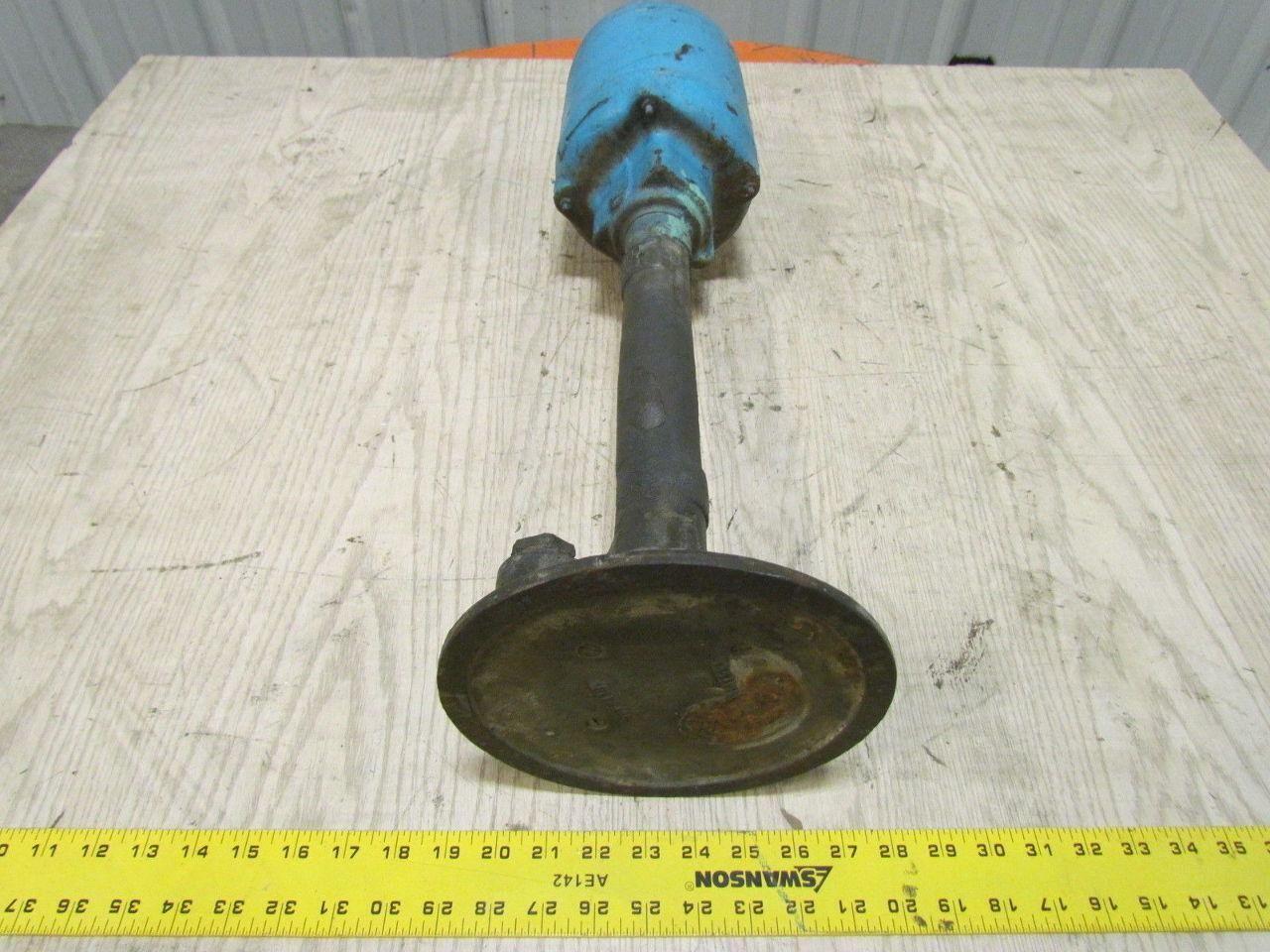 Doerr Electric 1/4HP 208-220/440 3PH Electric Coolant Pump 26"OAL 1/2"NPT