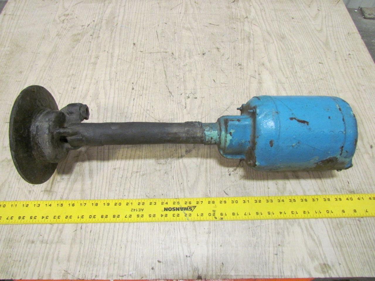 Doerr Electric 1/4HP 208-220/440 3PH Electric Coolant Pump 26"OAL 1/2"NPT