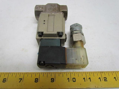 CKD CVS2-15-02H-1 Solenoid Valve 110V 1/2" NPT