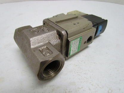 CKD CVS2-15-02H-1 Solenoid Valve 110V 1/2" NPT