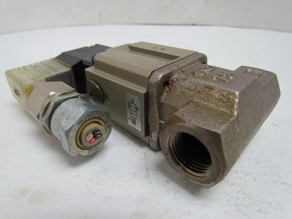 CKD CVS2-15-02H-1 Solenoid Valve 110V 1/2" NPT