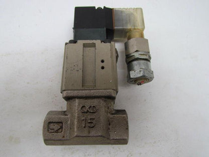 CKD CVS2-15-02H-1 Solenoid Valve 110V 1/2" NPT