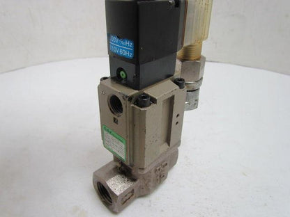 CKD CVS2-15-02H-1 Solenoid Valve 110V 1/2" NPT