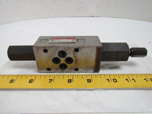 Toyooki Kogyo HG3H-P-D 4 025B Hytegra Pressure Reducing Stackable Valve