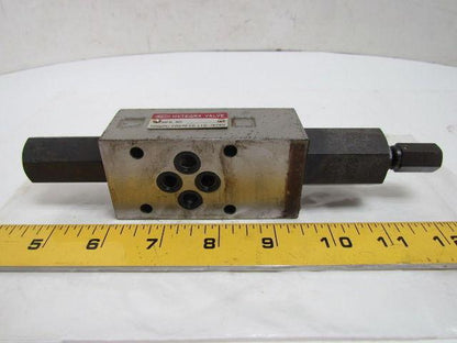 Toyooki Kogyo HG3H-P-D 4 025B Hytegra Pressure Reducing Stackable Valve