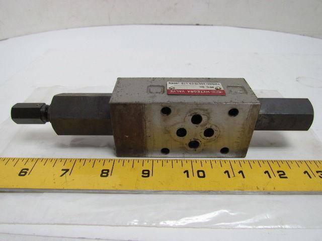 Toyooki Kogyo HG3H-P-D 4 025B Hytegra Pressure Reducing Stackable Valve