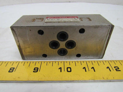 Toyooki Kogyo HK3H-B-Y 2-025B Hytegra Hydraulic Check Valve