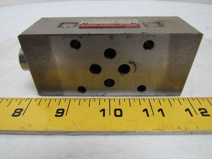 Toyooki Kogyo HK3H-B-Y 2-025B Hytegra Hydraulic Check Valve