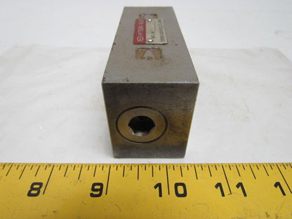Toyooki Kogyo HK3H-B-Y 2-025B Hytegra Hydraulic Check Valve