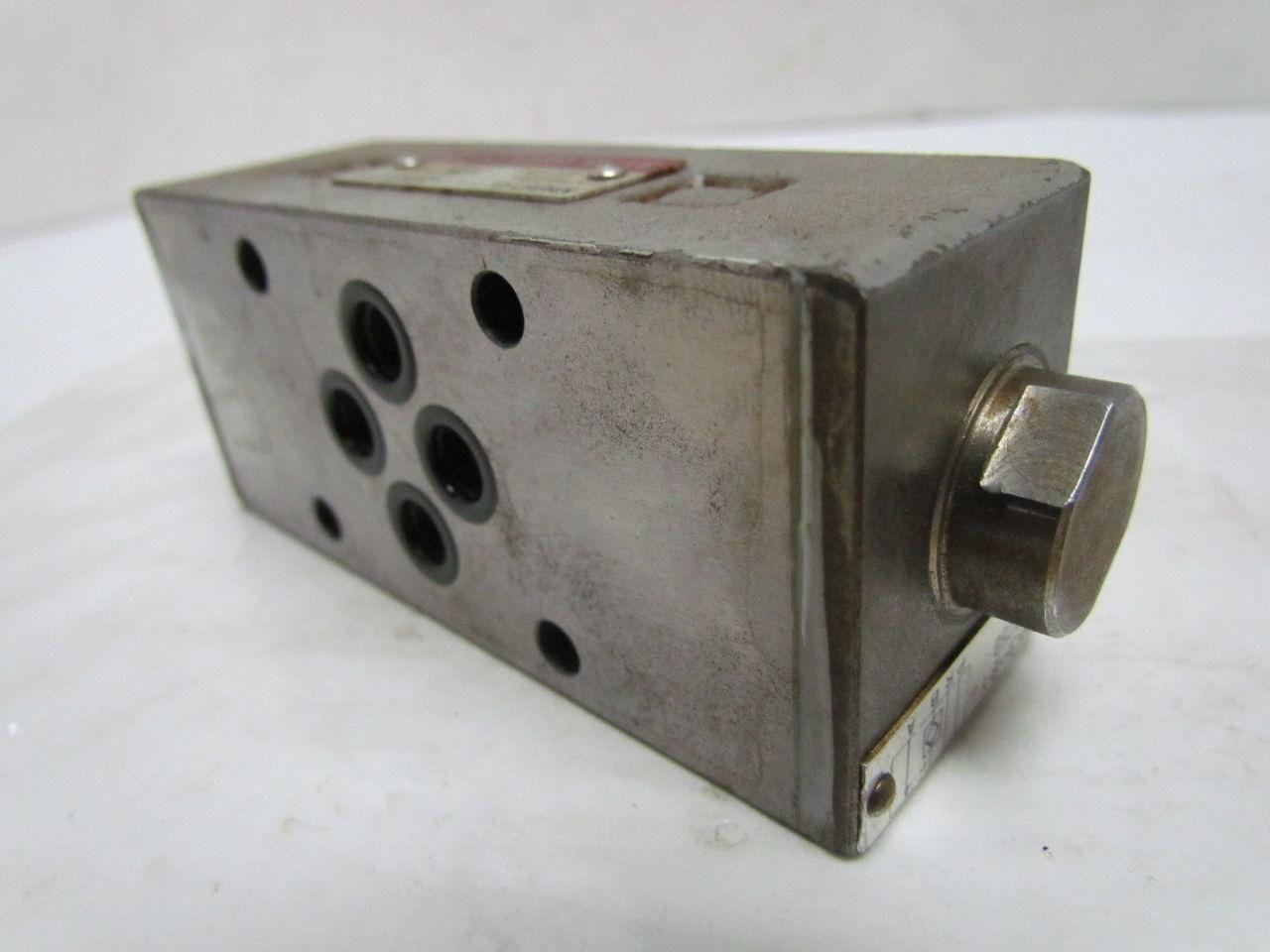 Toyooki Kogyo HK3H-B-Y 2-025B Hytegra Hydraulic Check Valve