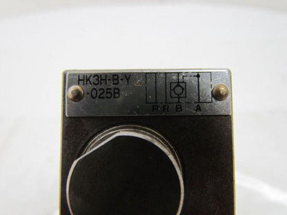 Toyooki Kogyo HK3H-B-Y 2-025B Hytegra Hydraulic Check Valve