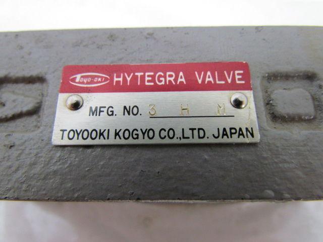 Toyooki Kogyo HK3H-W-Y 2-025B Stackable Hydraulic Check Valve