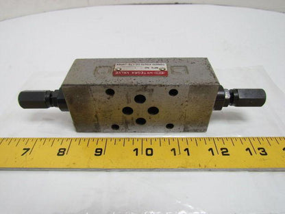 Toyooki Kogyo HF3H-W-40K-025B Hytegra Hydraulic Valve