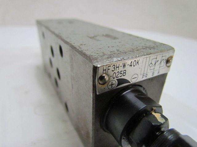 Toyooki Kogyo HF3H-W-40K-025B Hytegra Hydraulic Valve