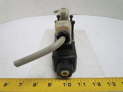 Toyooki Kogyo HD3-3W-BG1A-025A-WDA1T5 Double Solenoid Directional Valve 110V