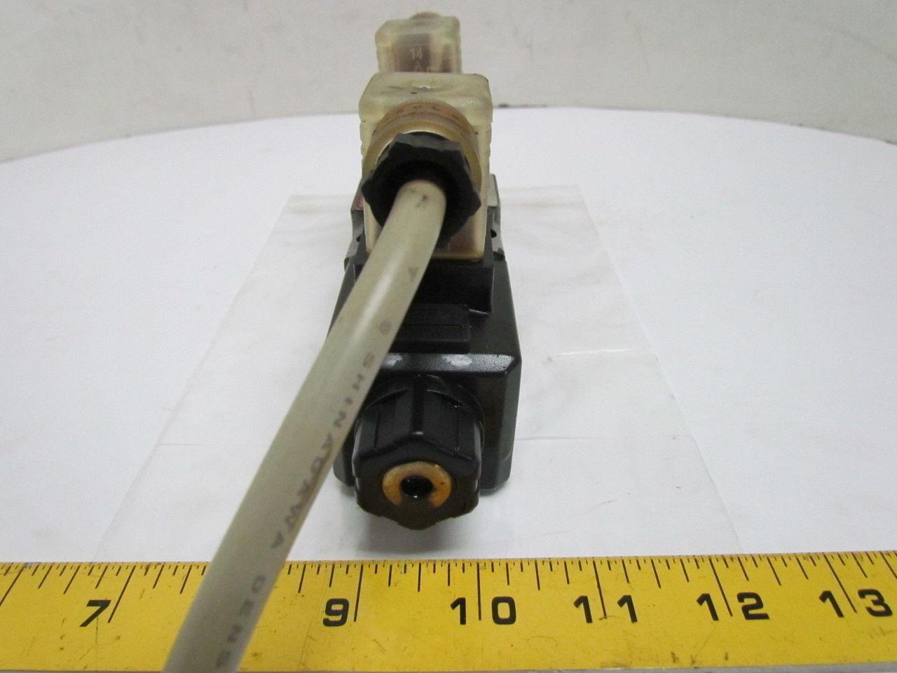 Toyooki Kogyo HD3-2WD-BCA-025A-WDA1T5 Solenoid Directional Valve 110V