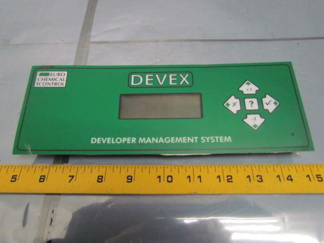 Devex MDLS20464K 65565 Euro Chemical Control Developer Management System