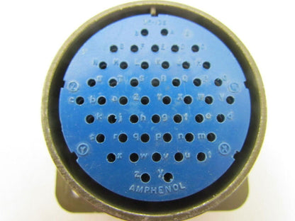 Amphenol MS3102A36-1OS Connector 48P sz 36 Box Mount Rec 5015