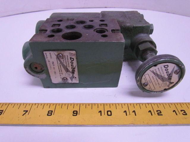 Double A PBTP-01-1081 Circuit Stack Valve 1000 PSI