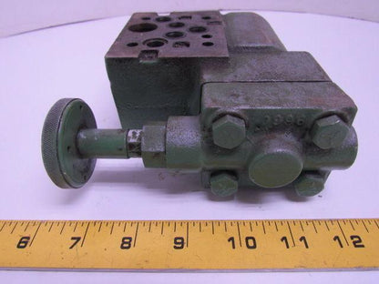 Double A PBTP-01-1081 Circuit Stack Valve 1000 PSI