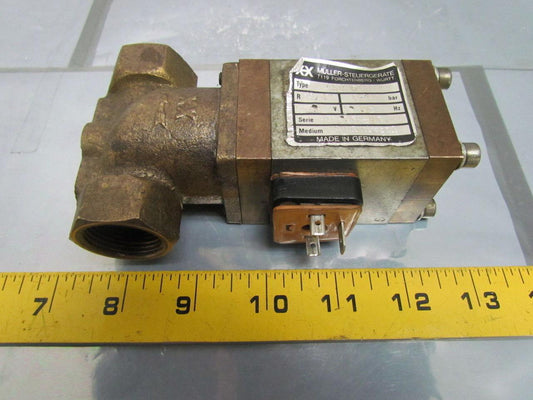 MULLER-Steuergerate RSV O12 NC RSV 12 NC Pneumatic Lateral Valve 3/4" NPT