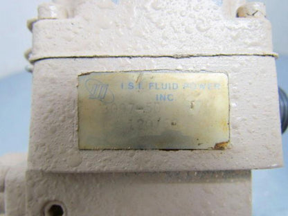 ISI Fluid Power 3097-50 Solenoid Safety Exhaust W/Lockout 120V 1/2" NPT