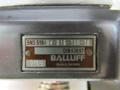 Balluff BNS 519-D4-D16-100-10 Mechanical 4-Plunger Cam Limit Switch