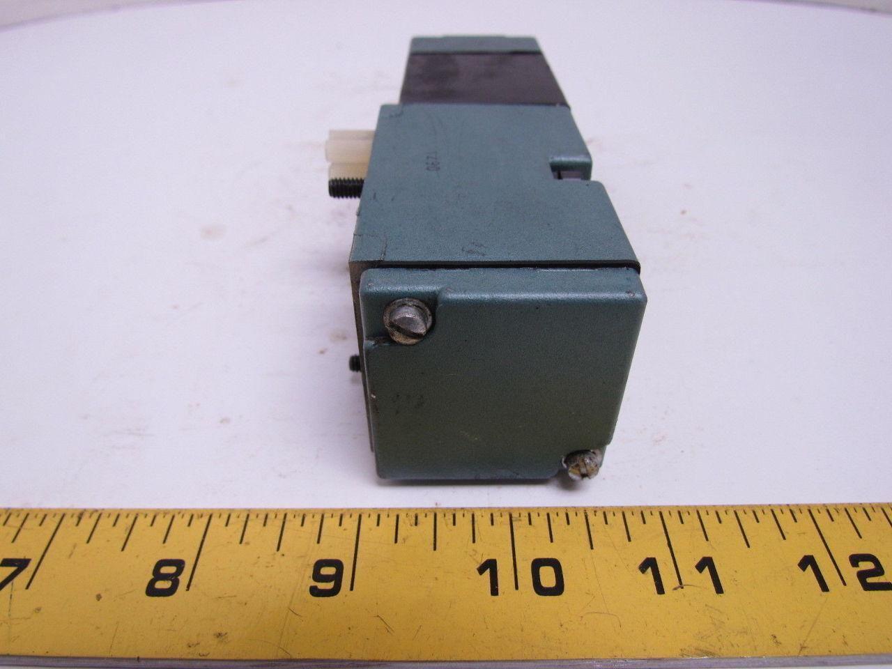 Numatics 152SA431K015W Single Solenoid Valve 120 Volts .08 Amps 150 Max PSI