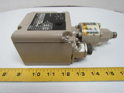 ITT 200P12Z3EL Adjustable Pressure Switch 20 to 220 PSIG