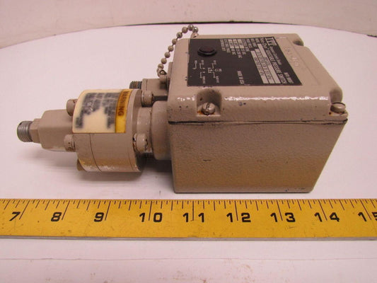 ITT 200P12Z3EL Adjustable Pressure Switch 20 to 220 PSIG