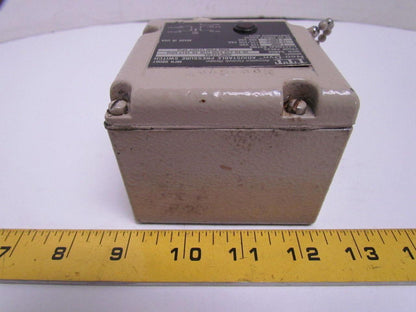 ITT 200P12Z3EL Adjustable Pressure Switch 20 to 220 PSIG