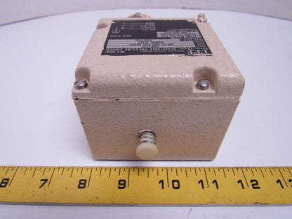 ITT 200P1S28 Adjustable Pressure Switch 500 to 3000 PSIG